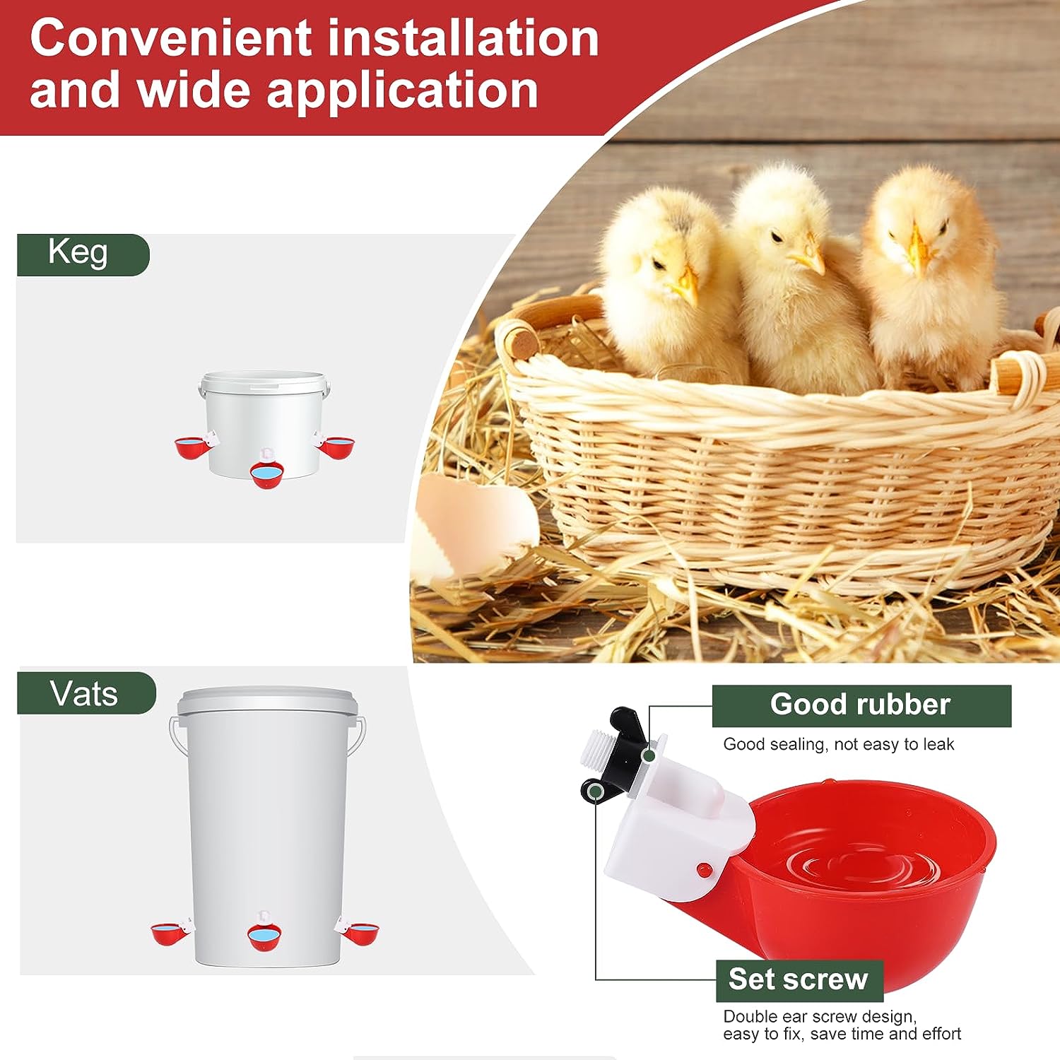 Psarnuk Chicken Waterer 8 Pack Review